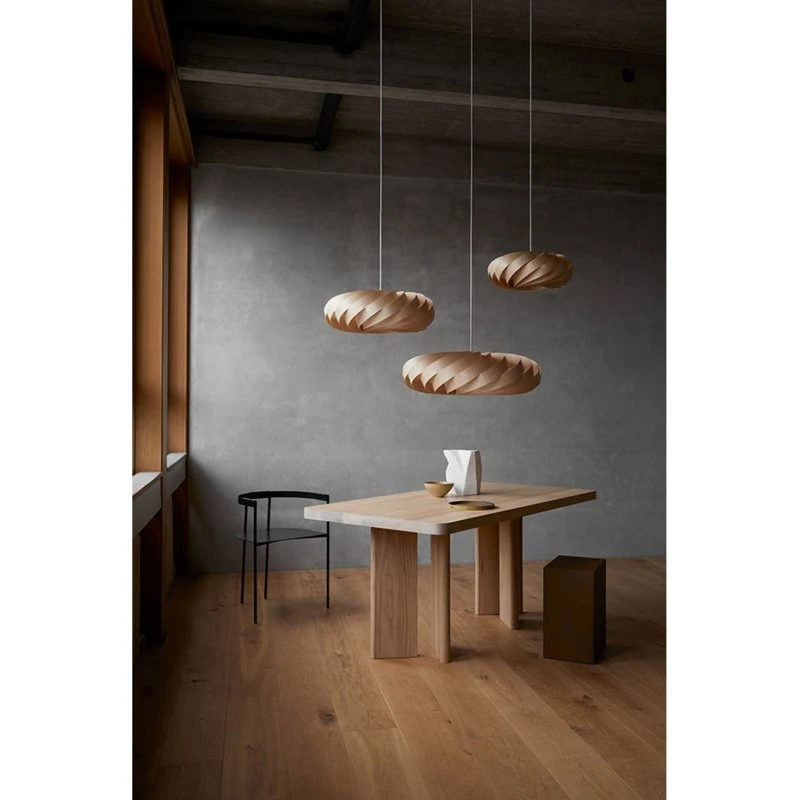Tom Rossau TR5 Lampa wisząca, drewno brzozowe, 40 cm