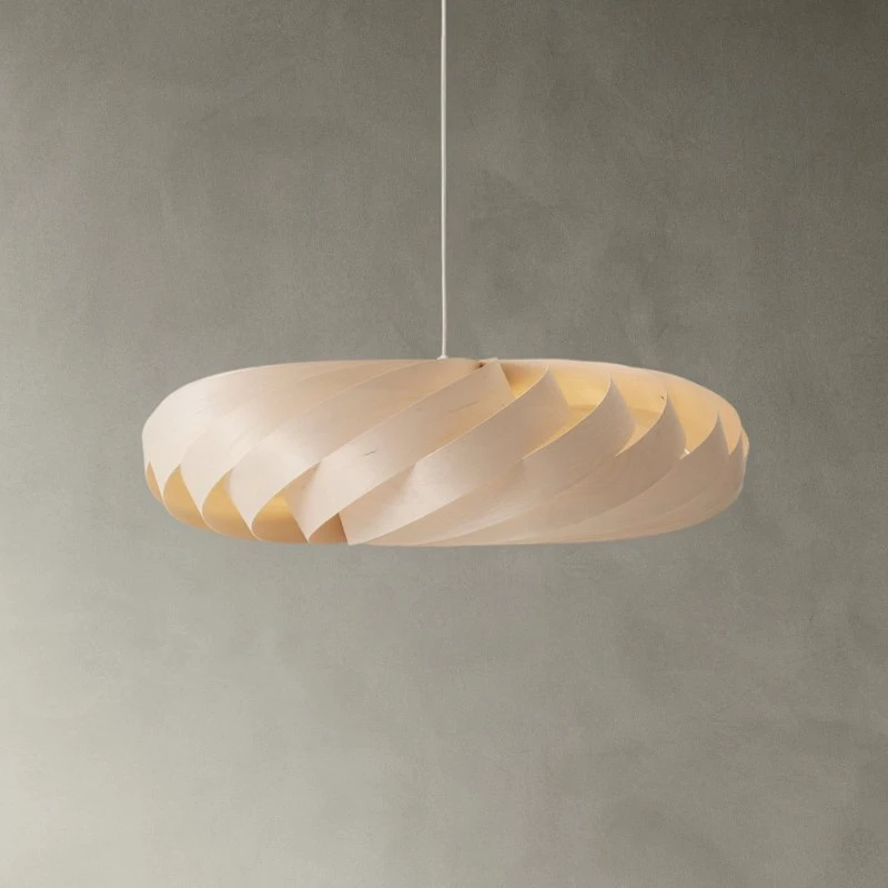 Tom Rossau TR5 Lampa wisząca, drewno brzozowe, Ø 100 cm
