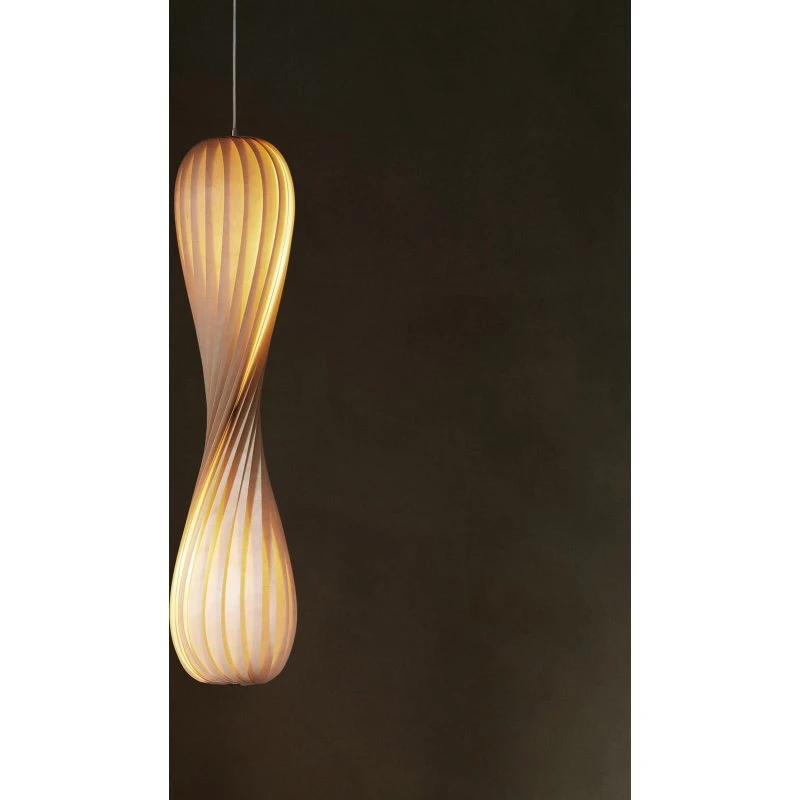 Tom Rossau TR7 Żyrandol z drewna brzozowego, 112 cm, E27