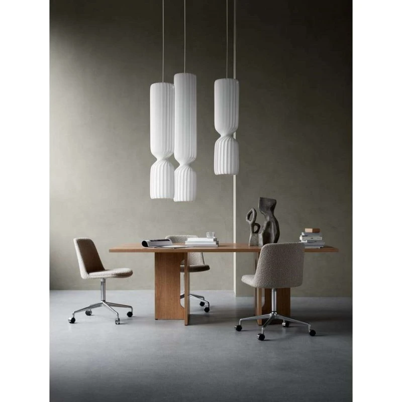 Tom Rossau Lampa wisząca TR41, 100 cm, biała