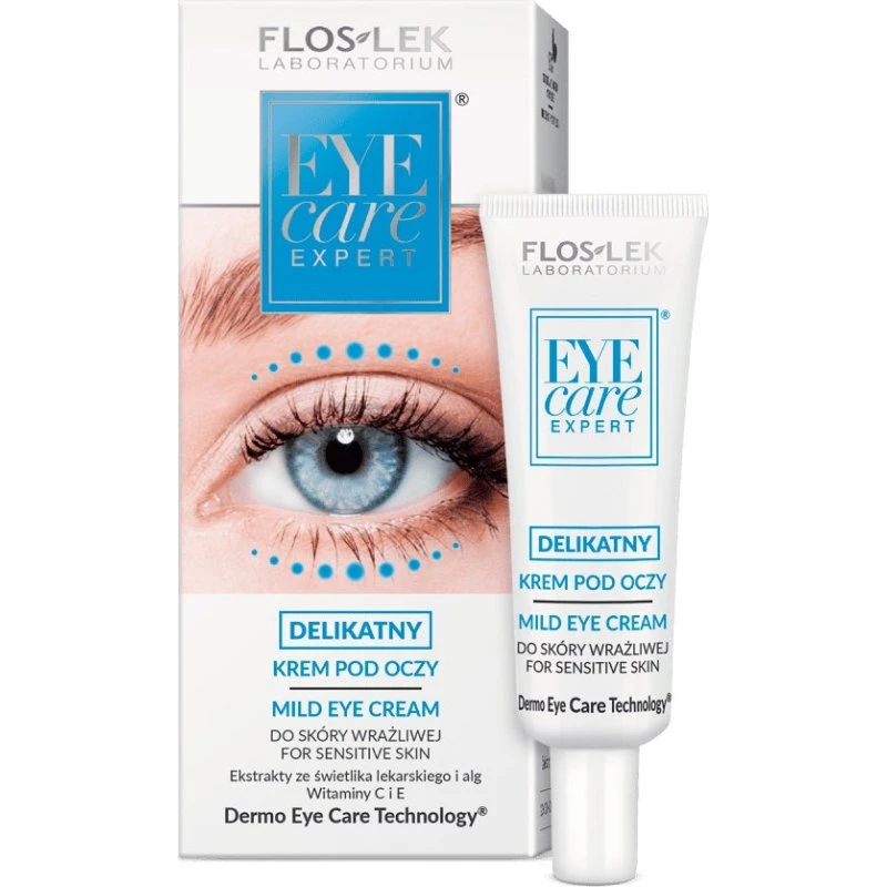 Floslek Eye Care Expert delikatny krem pod oczy 30 ml