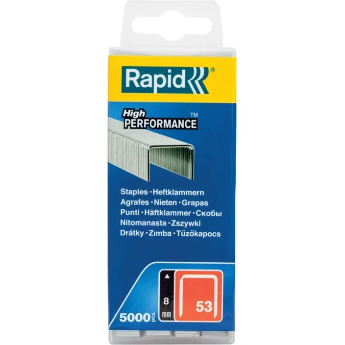 Rapid Zszywki galwanizowane 53/8 mm, 5000 szt.