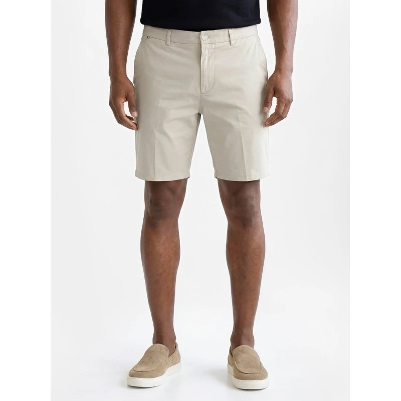 BOSS Szorty Chino Kane Modern Regular Fit - Szare