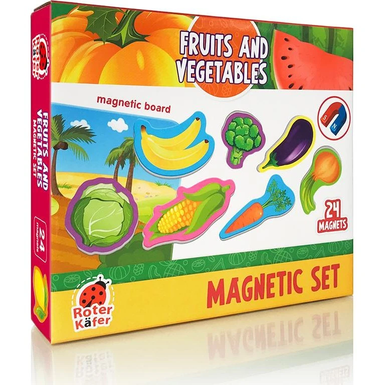 Roter Kafer Zestaw magnesów Warzywa i owoce