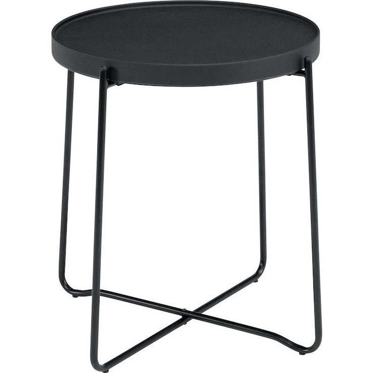 Outwell Hazelton Stolik Turystyczny 48Ø×53 cm, Czarny