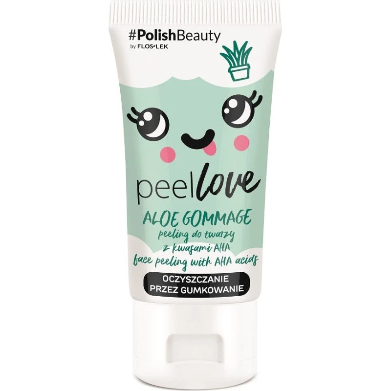Floslek Peellove Aloe Gommage peeling z kwasami AHA, 75ml