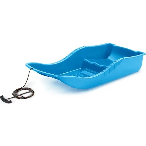 Prosperplast Snow Sanki dziecięce niebieskie z siedziskiem