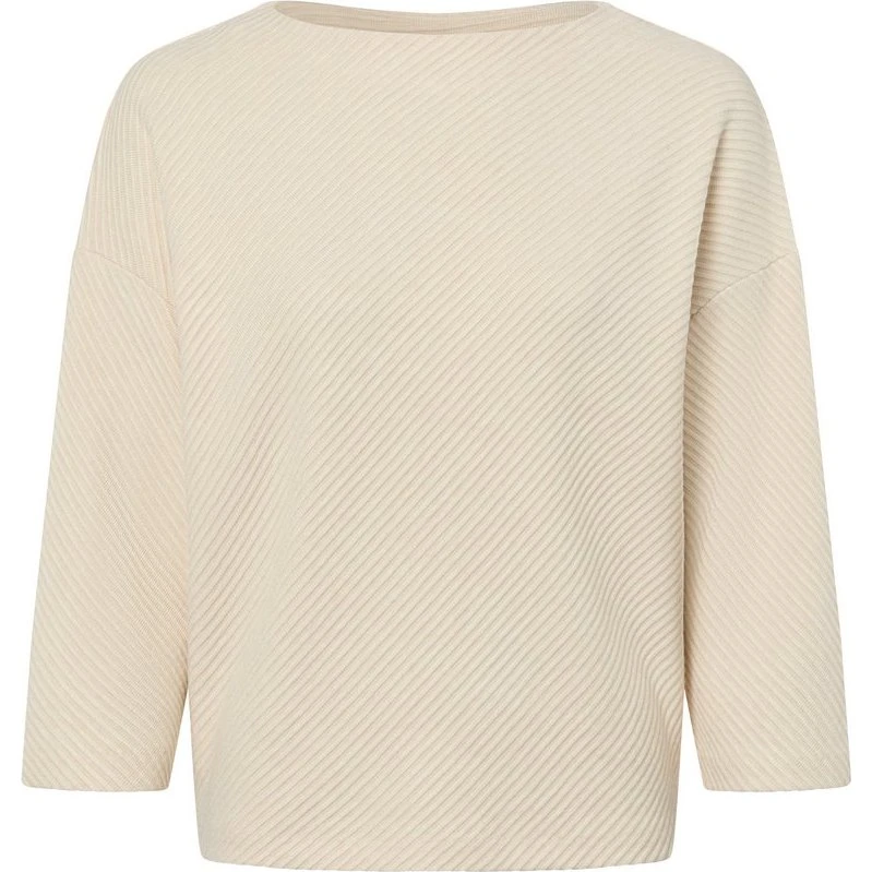 Someday Sweter Ufenna z Rękawami 3/4 - Brązowy