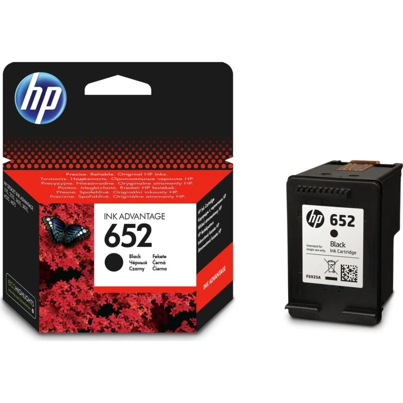 HP 652 F6V25AE czarny 6 ml