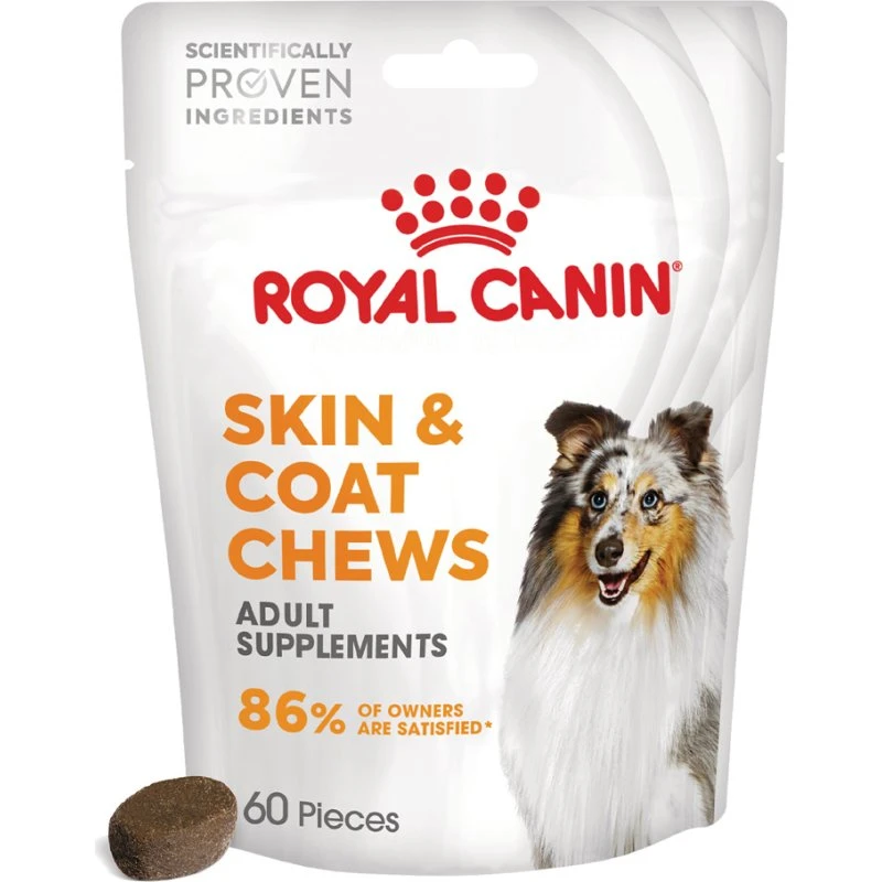 Royal Canin Skin & Coat Adult Suplementy Przekąski do żucia 240 g