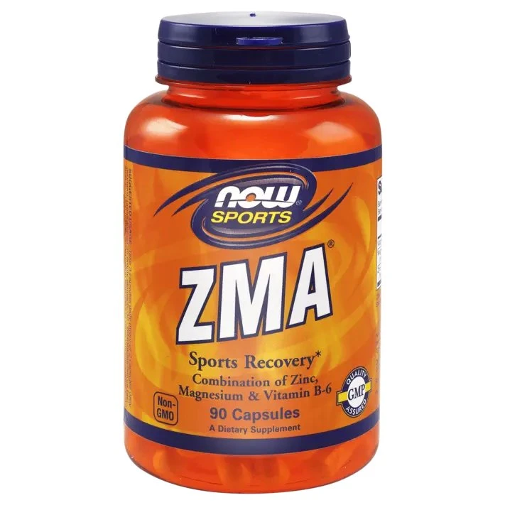 Now Foods ZMA Sports Recovery Magnez, Cynk, B6 - 90 kapsułek