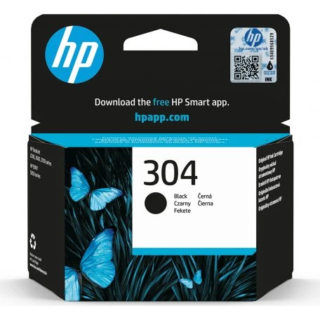 HP 304 Czarny (N9K06AE) oryginalny tusz