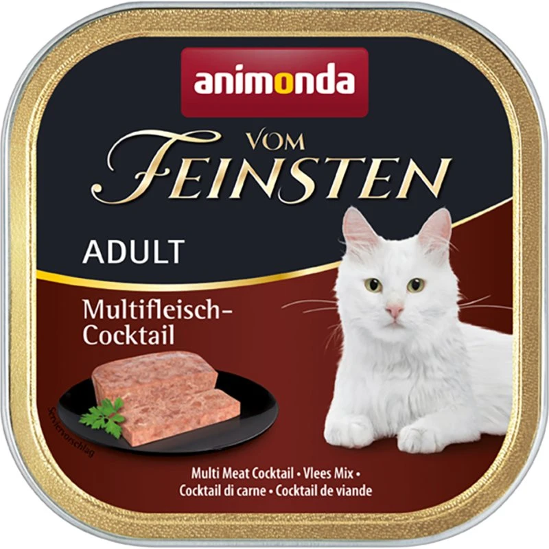 animonda vom Feinsten Adult Mix, 32 x 100 g - 4 smaki