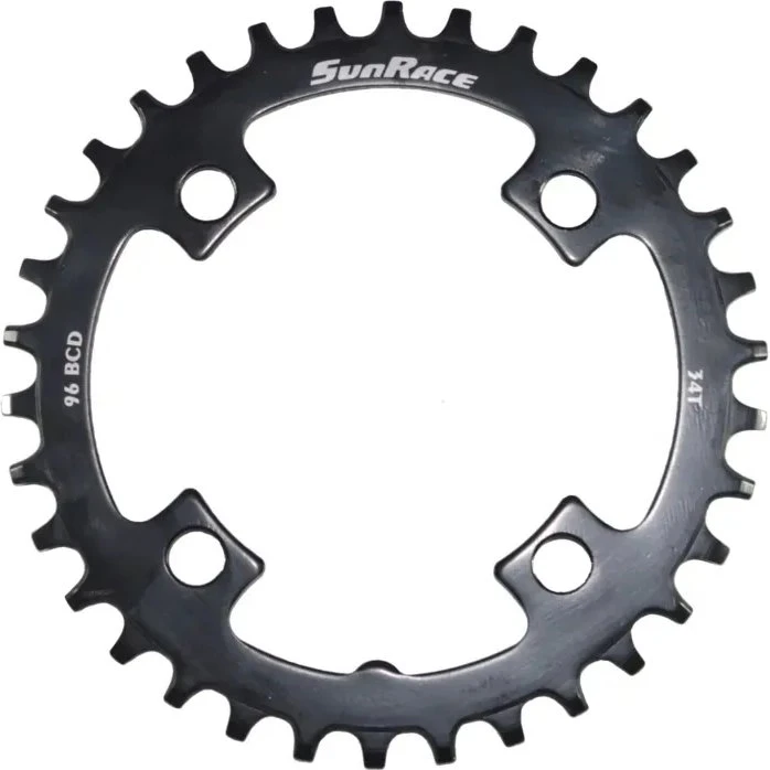 SunRace MS 34T BCD 96mm Narrow Wide Czarny