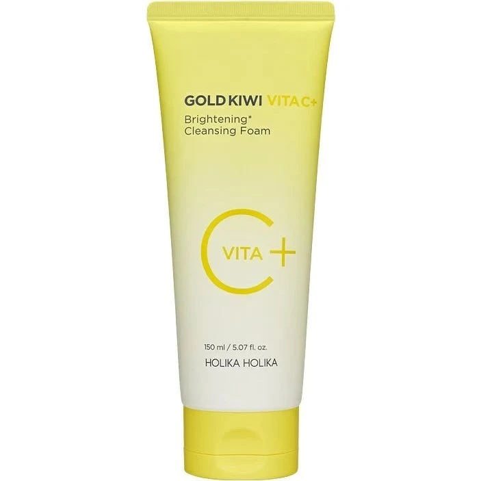 HOLIKA HOLIKA Gold Kiwi Vita C+ Brightening Cleansing Foam 150ml