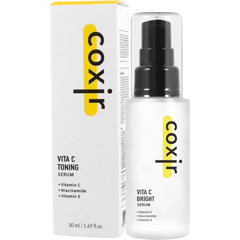 COXIR Vita C Bright Serum – Rozjaśniające serum z witaminą C, 50ml
