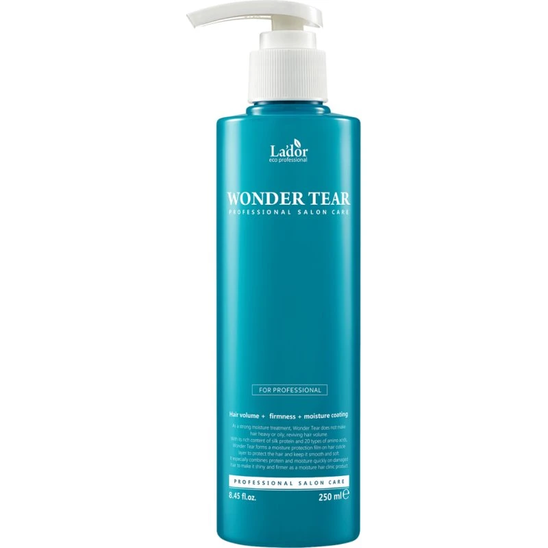 LADOR Wonder Tear – Nawilżająca kuracja wygładzająca do włosów, 250 ml