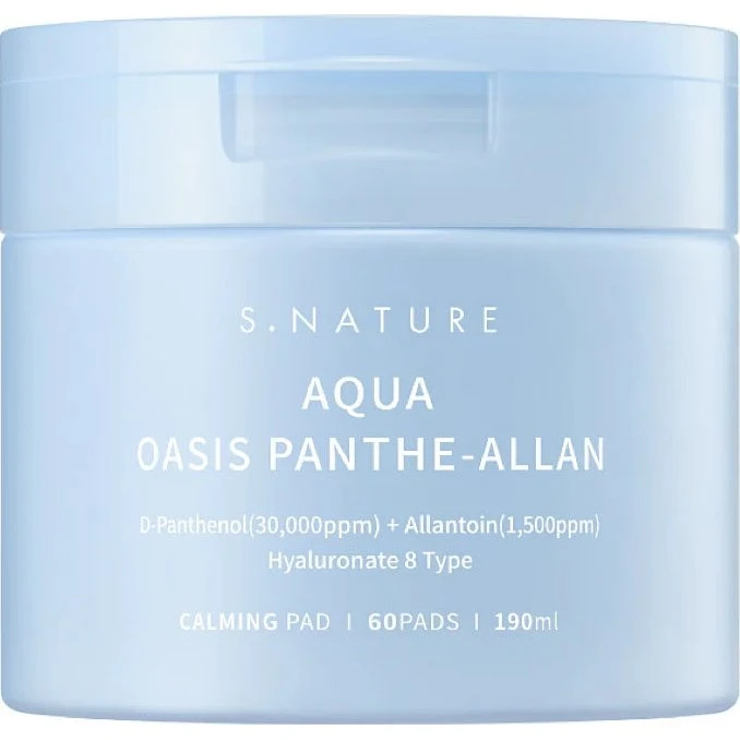 S.NATURE Aqua Oasis Panthe-Allan Calming Pad – płatki łagodzące