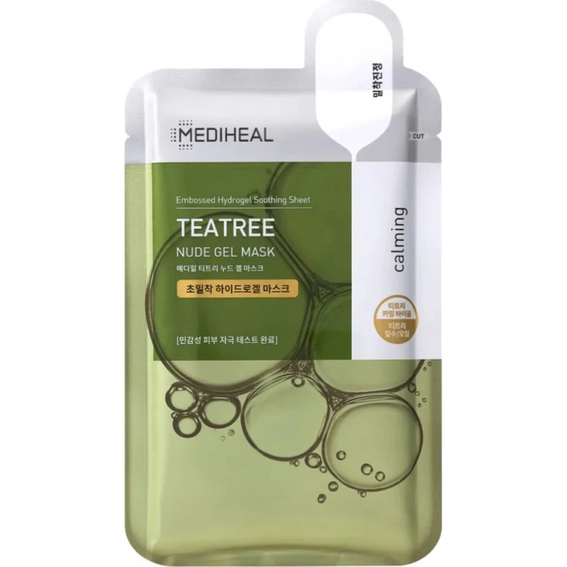 MEDIHEAL Teatree Nude Gel Mask Kojąca hydrożelowa 30g