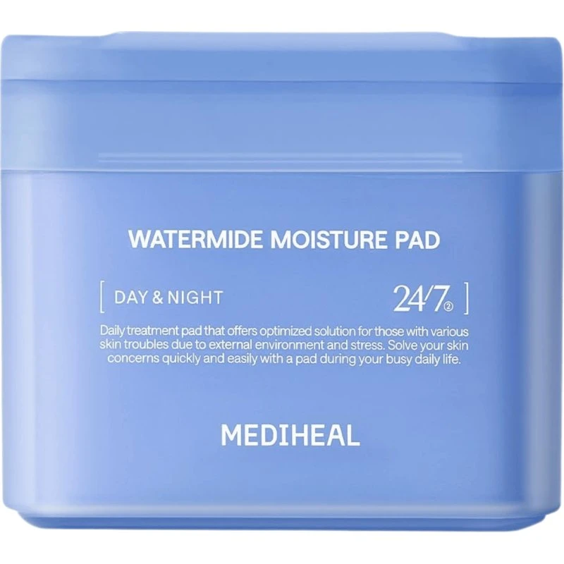 Mediheal Watermide Moisture Pad - nawilżające płatki tonizujące, 100 szt.