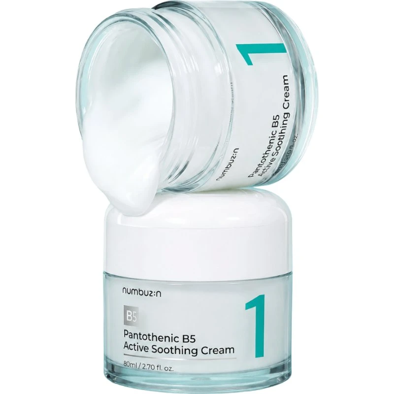 Numbuzin No.1 Pantothenic B5 Active Soothing Cream, 80ml