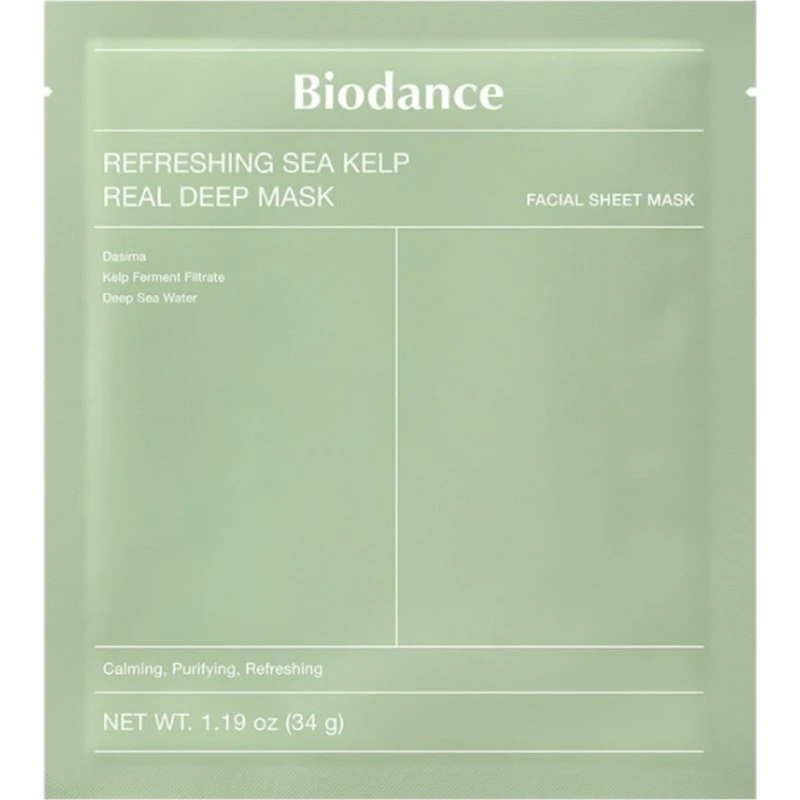 BIODANCE Refreshing Sea Kelp Real Deep Mask 34g