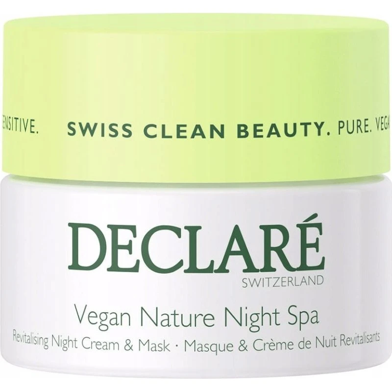 Declare Vegan Nature wegański krem-maska na noc 50ml