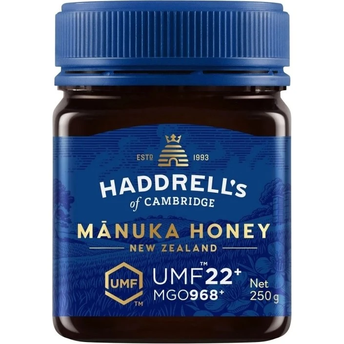 Haddrell's Manuka Miód UMF22+ MGO968+ 250 g