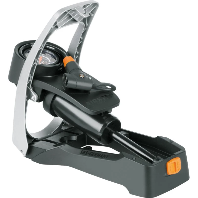SKS Airstep Pompka Nożna z Manometrem i Spiralnym Wężem