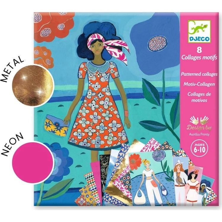 Djeco Zestaw artystyczny Modowe Trendy 6+