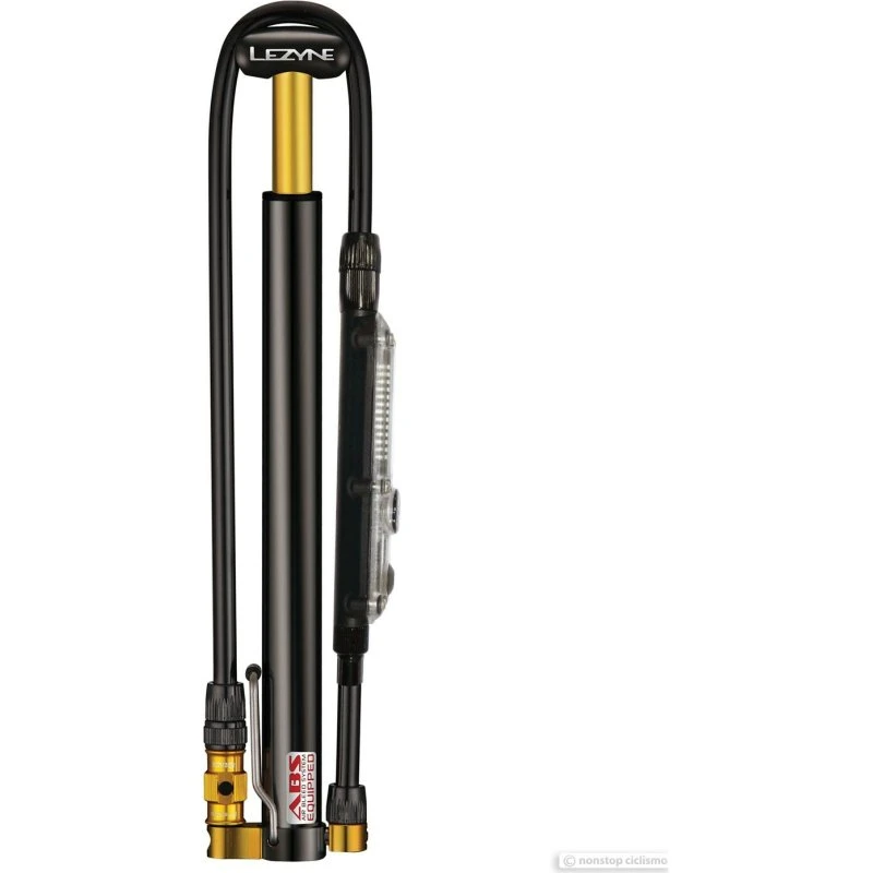 Lezyne Micro Floor Drive Digital HPG 160psi, czarna