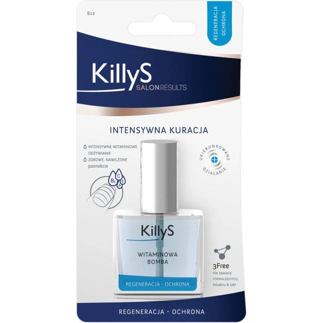 KillyS Salon Results Vitamin Booster odżywka do paznokci 10ml