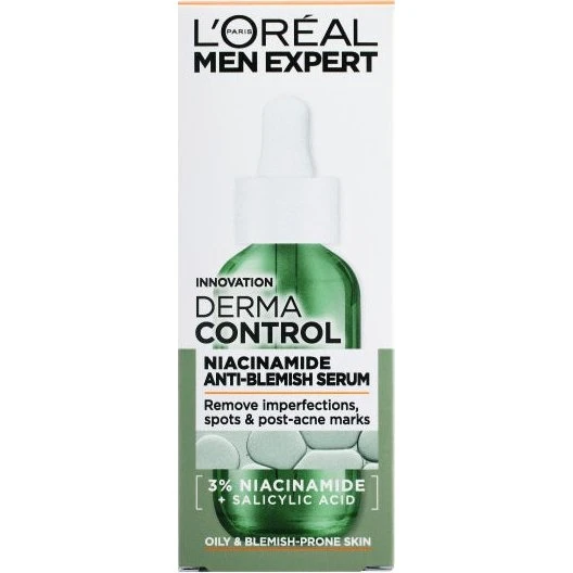 L'Oreal Paris Men Expert Derma Control Serum Niacynamid 30ml