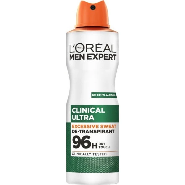 L'Oreal Paris Men Expert Clinical Ultra 96H Antyperspirant 150ml