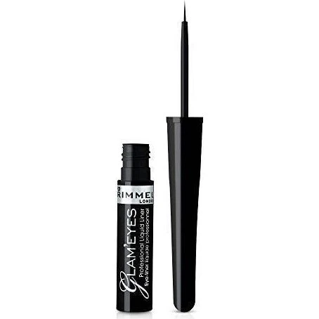 Rimmel Glam'eyes Professional Eyeliner 001 Glamour Black 3.5ml