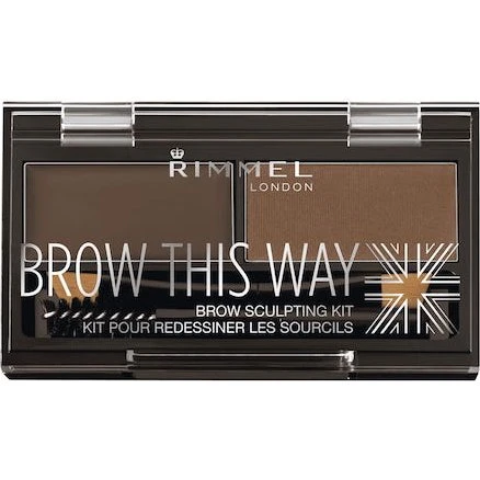 Rimmel Brow This Way Brow Sculpting Kit 003 Dark Brown 1.3g