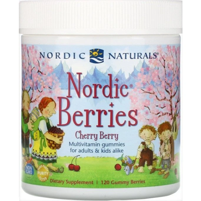 Nordic Naturals Berries Multivitamin 120 żelków