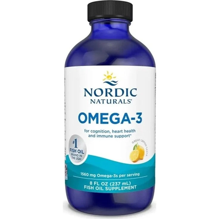 Nordic Naturals Omega 3 237 ml - Smak Cytrynowy