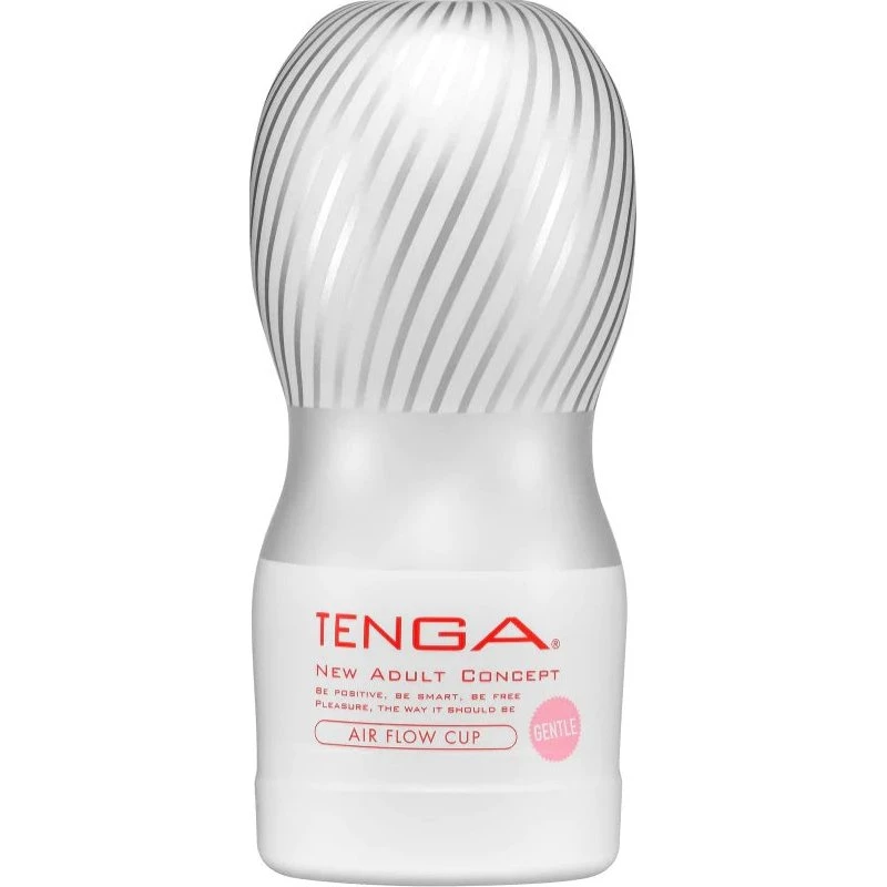 TENGA Air Flow Cup Gentle - Jednorazowy masturbator zasysający
