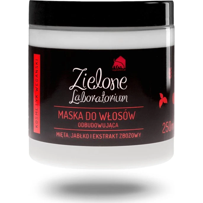 Zielone Laboratorium Maska Odbudowująca do Włosów 250ml