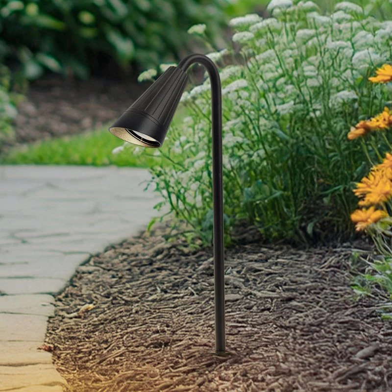 Lindby Sorvete Lampa ogrodowa 62 cm, czarna, aluminium