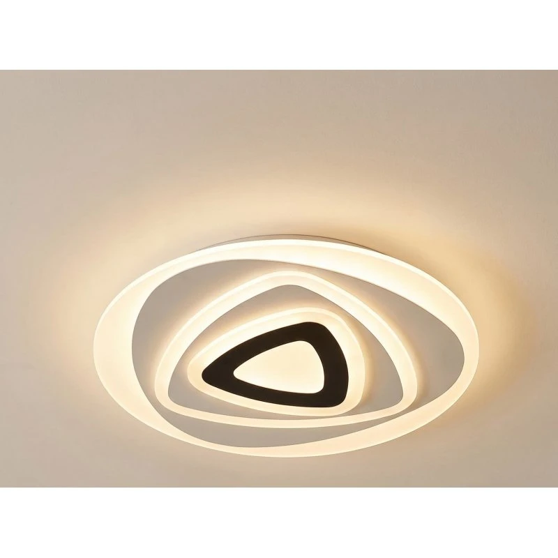 Lampa sufitowa LED Lindby Rebeka CCT Ø 70 cm z pilotem