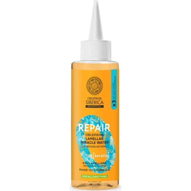 Natura Siberica Oblepikha Repair woda lamelarna do włosów 200ml