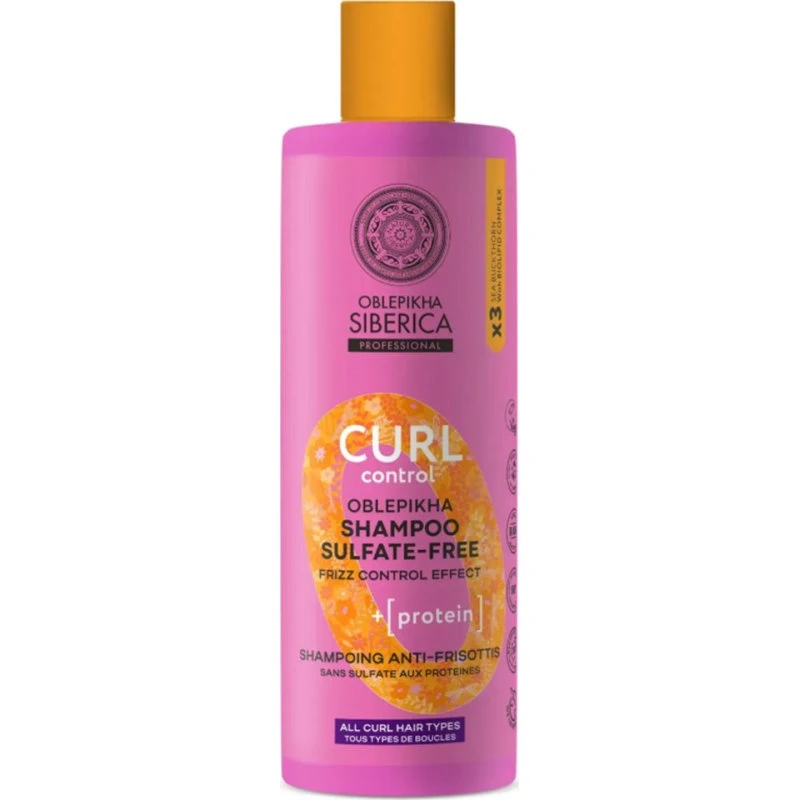 Natura Siberica Oblepikha Curl Control szampon do włosów kręconych 400ml