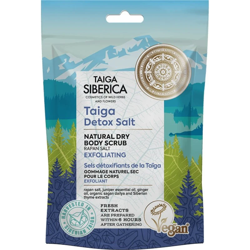 Natura Siberica Taiga Siberica suchy peeling do ciała 250ml