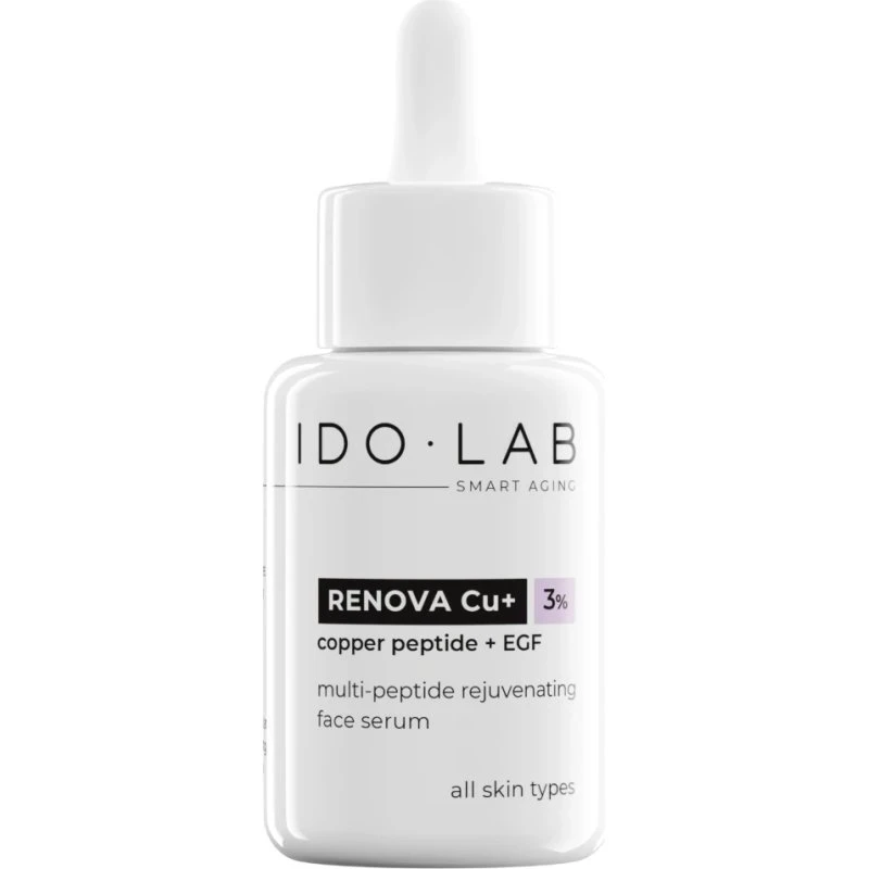 Ido Lab Renova Cu+ Serum z Peptydem Miedziowym 0,5%, 30 ml