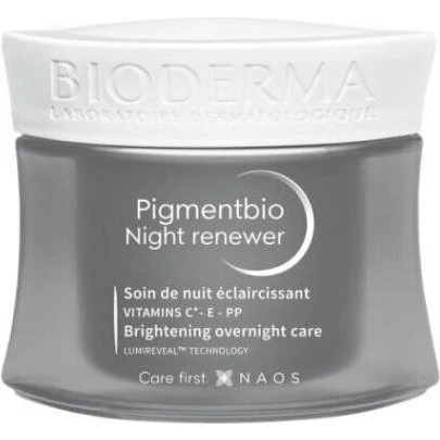 BIODERMA Pigmentbio Night Renewer rozjaśniający krem na noc 50 ml