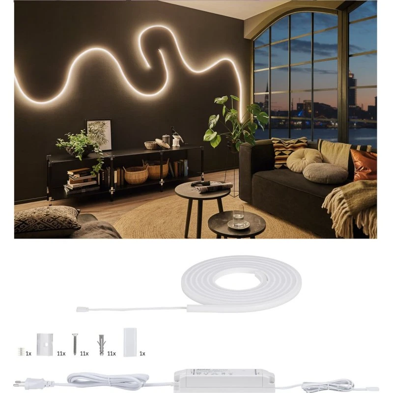 Paulmann MaxLED Flow LED Strip 3m Basic Set White