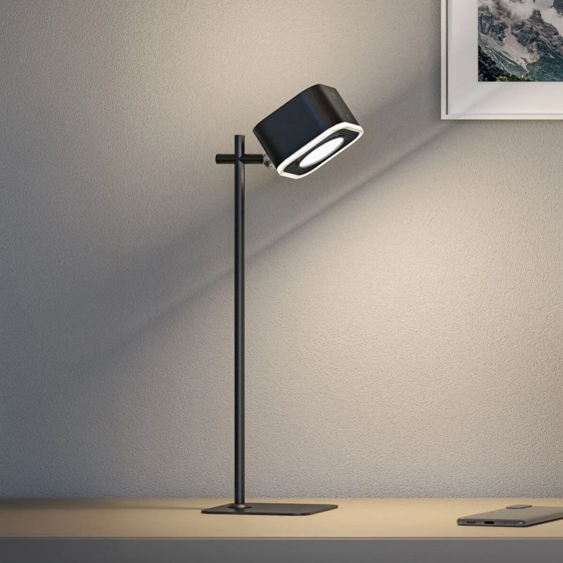 Lampa stołowa LED Paulmann Varia, czarna, 37 cm, CCT