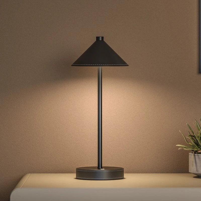 Lampa stołowa Paulmann Pellini LED Czarna Matowa